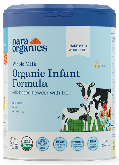 Nara Organic 700g infant formula can