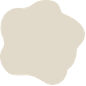 an off-white icon representing a mushy shape