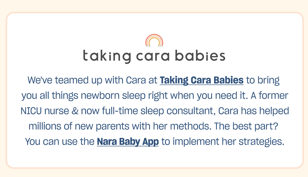 taking cara babies